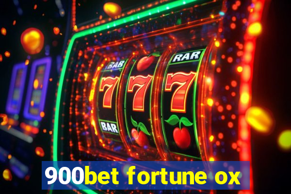 900bet fortune ox